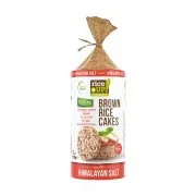 RICE UP Ρυζογκοφρέτες ολικής άλεσης με Αλάτι Ιμαλαϊων Vegan Χωρίς γλουτένη 120g