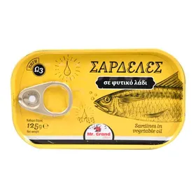 MrGrand Σαρδέλες Σε Λάδι 125γρ.
