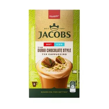 Jacobs Καφές Cappuccino Dubai Chocolate 120gr