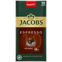 JACOBS Κάψουλες Espresso Intenso 10 10x5,2gr