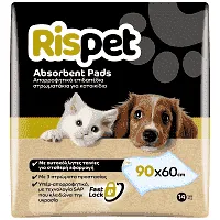ΜΕΓΑ Επιδαπέδιο Στρώμα Κατοικιδίων Rispet 60x90cm 14τεμ