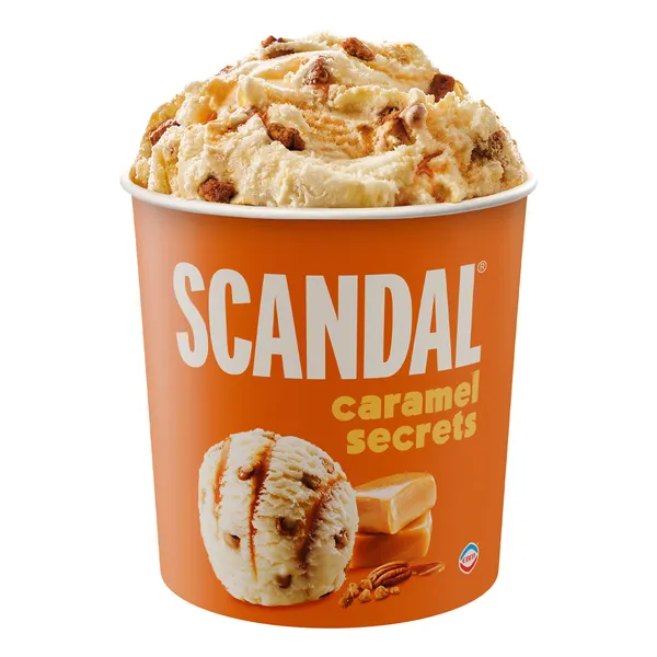 Όλα τα παγωτά SCANDAL 850ml (478- 510gr)