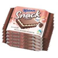Manner Γκοφρέτα Minis Σοκολάτα Γάλακτος 5x25gr