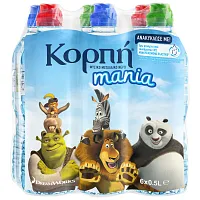 ΚΟΡΠΗ Νερό Φυσικό Μεταλλικό Μania 6x500ml