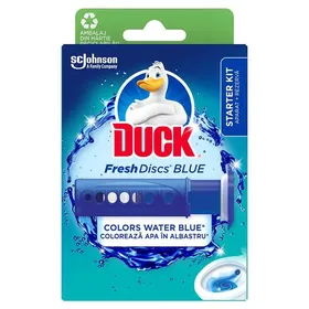 Duck Fresh Discs Gel Καθαρισμού Τουαλέτας Water Blue 36ml.