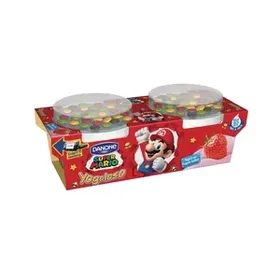 DANONE Super Mario Φράουλα-Σοκολατά 2*110γρ.