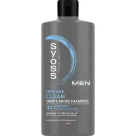 Syoss Σαμπουάν Men Intense Clean 440ml, για κανονικά & λιπαρά μαλλιά