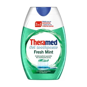 THERAMED Οδοντόκρεμα Gel 2σε1 Fresh Mint 75ml