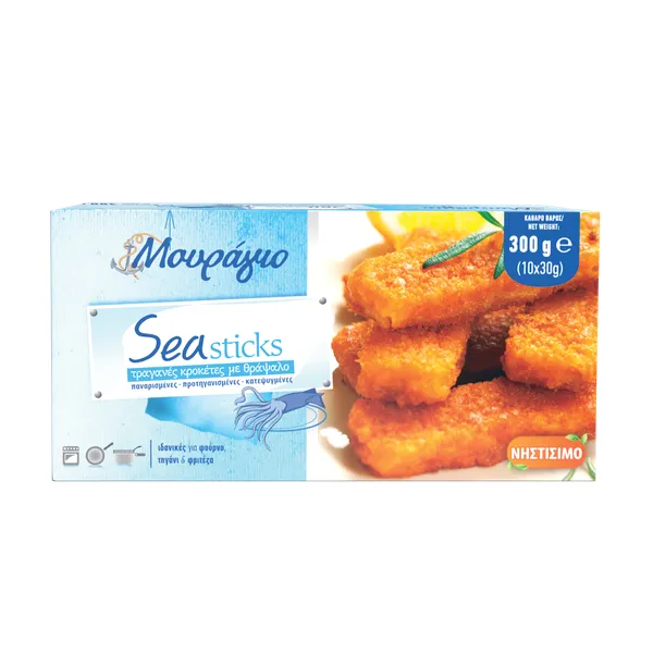 seasticks κροκέτες με θράψαλο