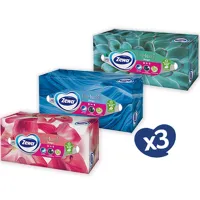 Χαρτομάντηλα Επιτραπέζια Deluxe Design Zewa (90 τεμ) 3 πακέτα