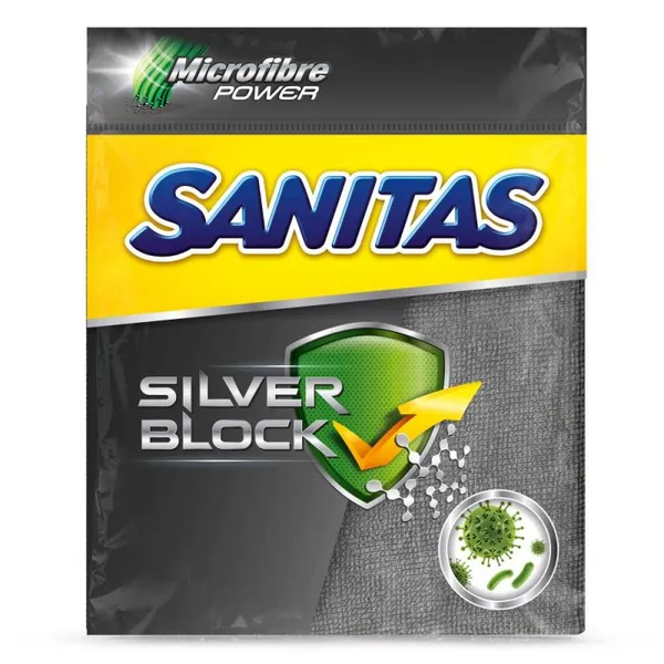 SANITAS SILVER BLOCK ΑΝΤΙΒΑΚΤΗΡΙΔΙΑΚΟ ΠΑΝΙ ΜΙΚΡΟΙΝΩΝ 1Τ