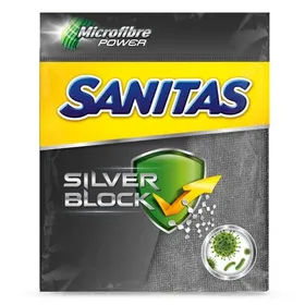 SANITAS SILVER BLOCK ΑΝΤΙΒΑΚΤΗΡΙΔΙΑΚΟ ΠΑΝΙ ΜΙΚΡΟΙΝΩΝ 1Τ