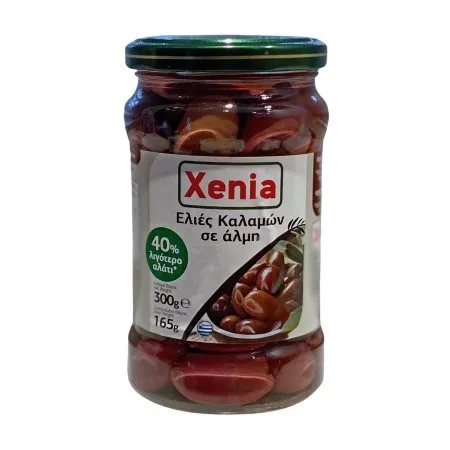 Ελιές Καλαμών ΧΕΝΙΑ με 40% Λιγότερο αλάτι 165g