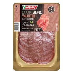 Σαλάμι αέρος IFANTIS σε φέτες 100gr
