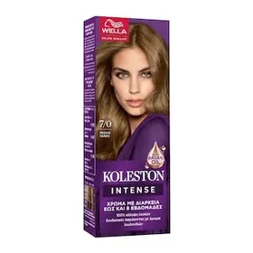 KOLESTON Βαφή Μαλλιών Mini Kit 7/0 Μεσαίο Ξανθό