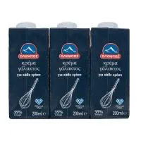 Όλυμπος Κρέμα Γάλακτος 35% 3x200ml