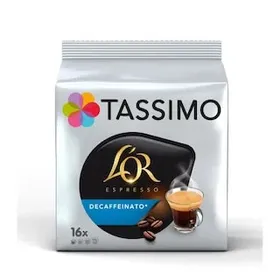 TASSIMO Κάψουλες Καφέ Espresso Tassimo Decaf 105.6g
