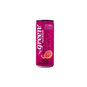 GREEN MOCKTAILS PINK GRAPEFRUIT CAN 330ml
