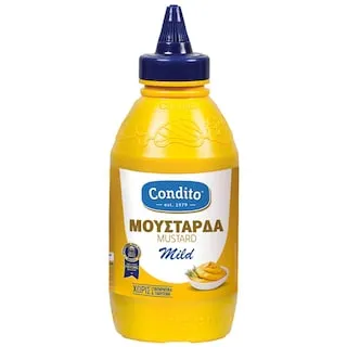 CONDITO Μουστάρδα Απαλή Χωρίς Γλουτένη 500g