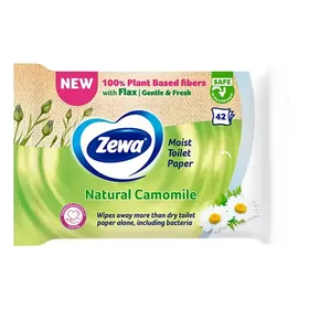 Zewa Υγρομάντηλα Camomile Moist Toilet Tissue 42τεμ.