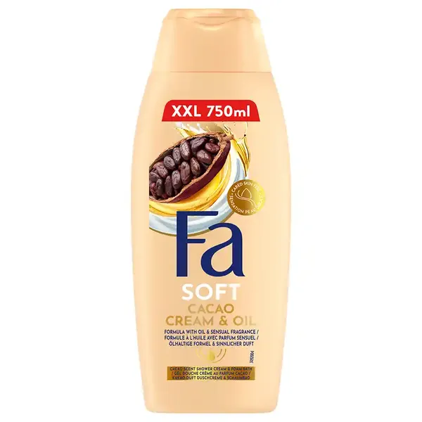 FA Αφρόλουτρο Cream & Oil Cacao Vegan 750ml