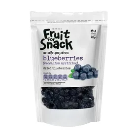 FRUIT FOR SNACK Μπλούμπερις Αποξηραμένα 100g