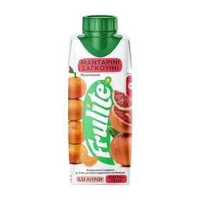 FRULITE Φρουτοποτό Μανταρίνι Σαγκουίνι 330ml