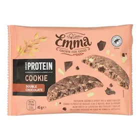 EMMA Μπισκότο Πρωτεΐνης Διπλή Σοκολάτα 45g