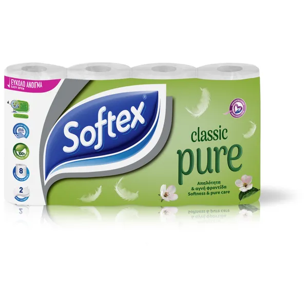 Silk Vanilla Breeze αρωματικό χαρτί υγείας 3 φύλλων, 8 ρολά