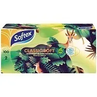 Softex Χαρτομάντηλα Επιτραπέζια 2φύλλων 100τεμ 0,126kg