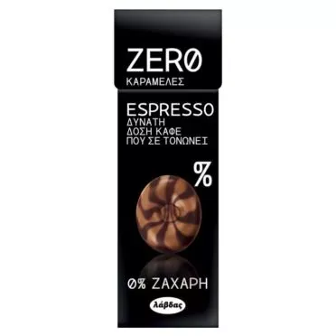ZERO ΚΑΡΑΜΕΛΕΣ ESPRESSO 0% ΖΑΧΑΡΗ 32ΓΡ.
