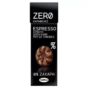 ZERO ΚΑΡΑΜΕΛΕΣ ESPRESSO 0% ΖΑΧΑΡΗ 32ΓΡ.