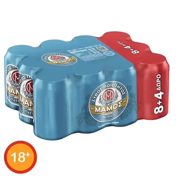 Μάμος Μπίρα Pilsner 12x330ml