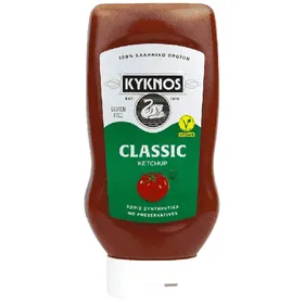 ketchup κλασσική σε πλαστική φιάλη top down