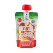 ΕΥ BIO Smoothie Φρούτων Μήλο Φράουλα & Μπανάνα Βιολογικό Χωρίς προσθήκη ζάχαρης 100g