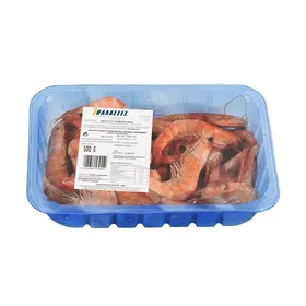 Γαρίδες Vannamei Βρασμένες Ολόκληρες 40/60 Εισαγωγής 500g