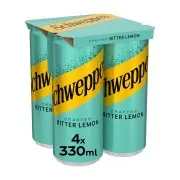 Schweppes Bitter Lemon 4x330ml