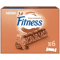 Nestle FITNESS® DELICE Μπάρες Δημητριακών με Σοκολάτα Γάλακτος 6 μπάρες*22,5g
