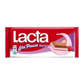 LACTA Σοκολάτα Γάλακτος με γεύση Lila Pause 100g