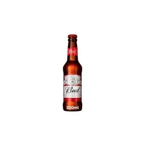 BUD Μπύρα Lager φιάλη 330ml