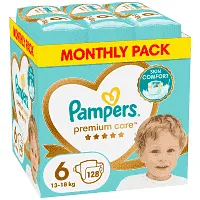Pampers Premium Care No6 128τεμ