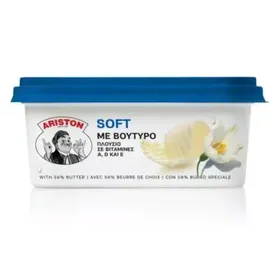 ARISTON SOFT με Αγελαδινό Βούτυρο χωρίς λακτόζη 220g