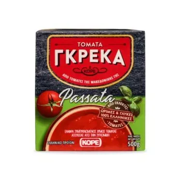 PASSATA ΓΚΡΕΚΑ 12x500gr (χαρτ.συσκ)