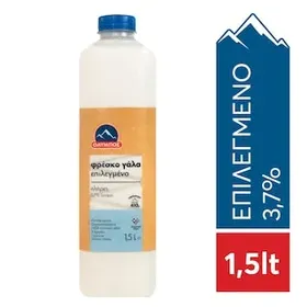 ΟΛΥΜΠΟΣ Επιλεγμένο Φρέσκο Γάλα Πλήρες 3,7% 1,5lt