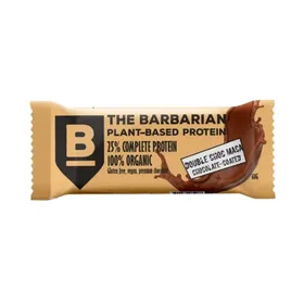 THE BARBARIAN RAW BAR Μπάρα πρωτεΐνης με κάσιους, καρύδα, τσία και επικάλυψη σοκολάτας 68 GR