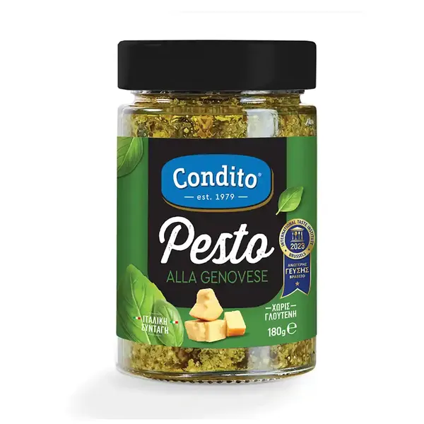 Condito Σάλτσα Pesto Genovese Χωρίς Γλουτένη 180γρ.