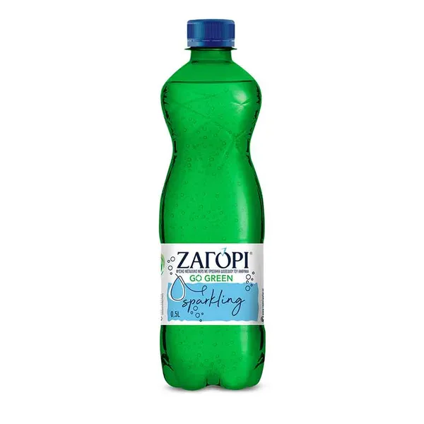 Ζαγόρι Go Green Ανθρακούχο Νερό 500ml.