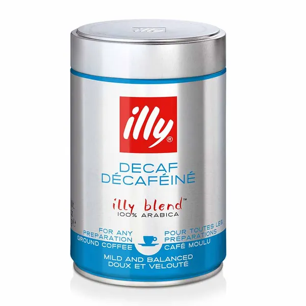 Illy Καφές Εσπρέσσο Αλεσμένος Decafeine 250gr