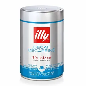 Illy Καφές Εσπρέσσο Αλεσμένος Decafeine 250gr