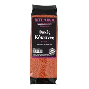 ΝΤΕΛΙΝΑ ΦΑΚΕΣ ΚΟΚΚΙΝΕΣ 500γρ